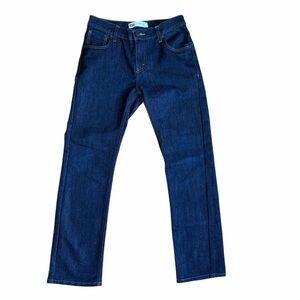 Levi's Dark Blue Straight Jeans Youth